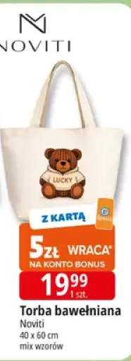 Torba bawełniana 40 x 60 cm mix wzorów