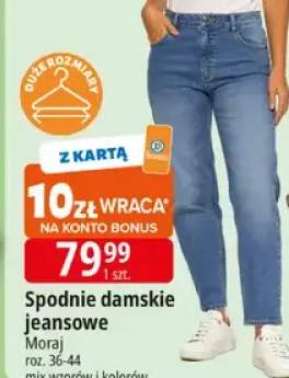 Spodnie damskie jeansowe