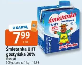 Śmietanka UHT gostyńska 30%