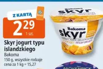 Jogurt typu islandzkiego Skyr