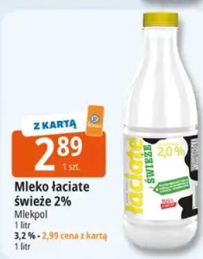 Mleko łaciate świeże 2%
