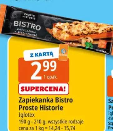 Zapiekanka Bistro wszystkie rodzaje