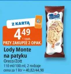 Lody na patyku Orzech/Oreo