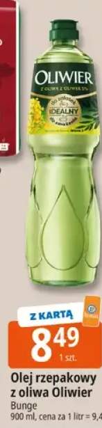 Olej rzepakowy z oliwa Olivier
