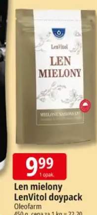 Len mielony doypack