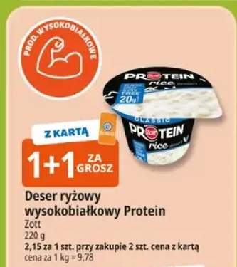 Deser ryżowy wysokobiałkowy Protein