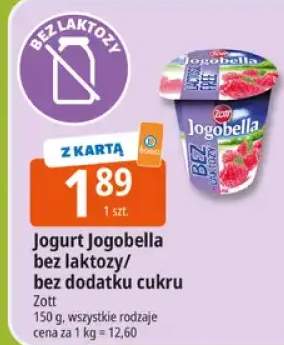 Jogurt Jogobella bez laktozy/ bez dodatku cukru