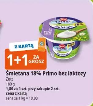 Śmietana 18% Primo bez laktozy
