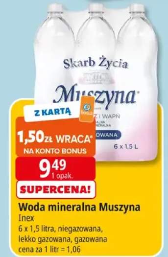 Woda mineralna Muszyna