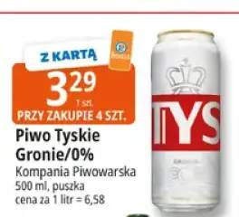 Piwo Tyskie Gronie/0%