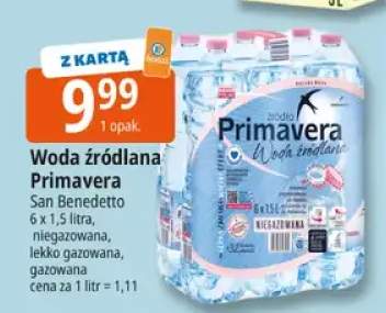 Woda źródlana Primavera