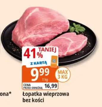 Łopatka wieprzowa bez kości