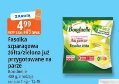Fasolka szparagowa żółta/zielona już przygotowane na parze