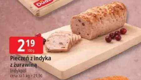 Pieczeń z indyka z żurawiną
