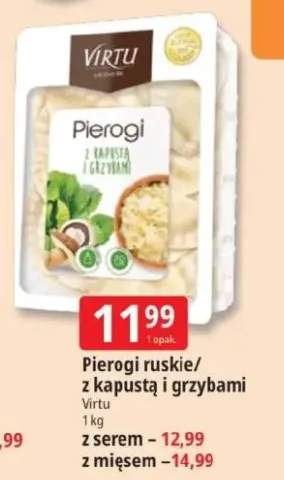 Pierogi ruskie/z kapustą i grzybami