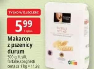 Makaron z pszenicy durum