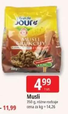 Musli różne rodzaje