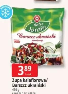 Zupa kalafiorowa/barszcz ukraiński