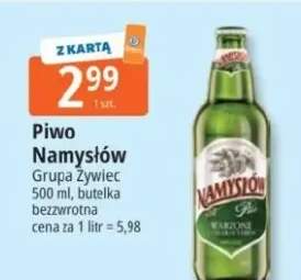 Piwo Namysłów Grupa Żywiec