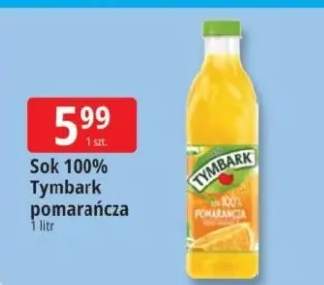 Sok 100% Tymbark pomarańcza