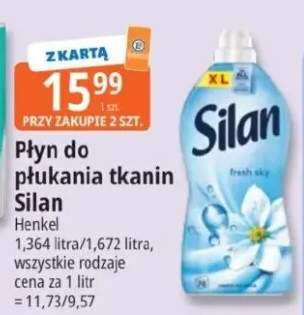 Płyn do płukania tkanin Silan
