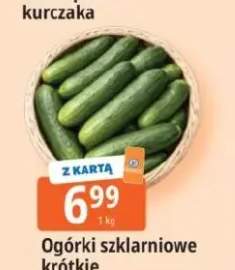 Ogórki szklarniowe krótkie