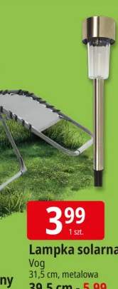 Lampka solarna Vog