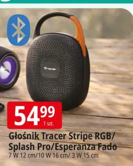 Głośnik Tracer Stripe RGB/Splash Pro/Esperanza Fado