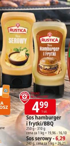 Sos hamburger i frytki