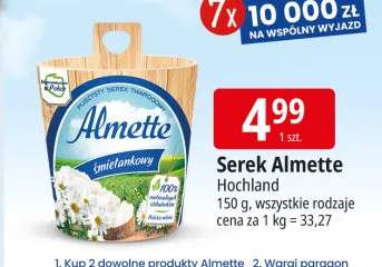 Serek twarogowy śmietankowy wszystkie rodzaje