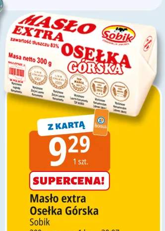 Masło extra Osełka Górska