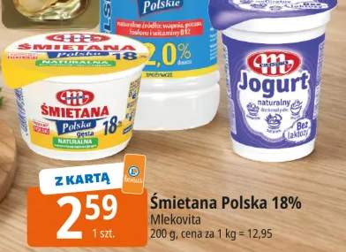 Śmietana polska 18%
