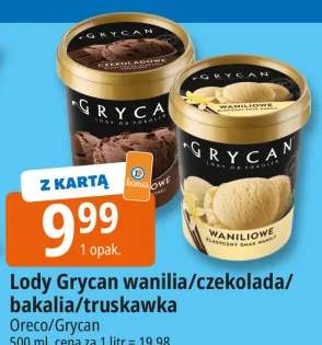 Lody wanilia