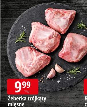 Żeberka trójkąty mięsne