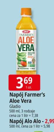 Napój Farmer's Aloe Vera