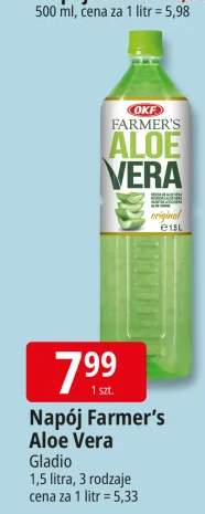 Napój Farmer's Aloe Vera original