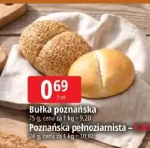Bułka Poznańska pełnoziarnista