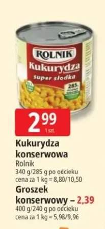 Kukurydza konserwowa Rolnik