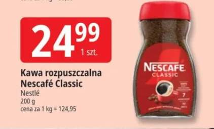 Kawa rozpuszczalna Nescafé Classic