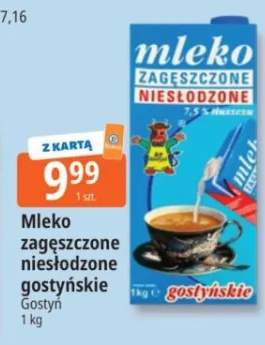 Mleko zagęszczone niesłodzone gostyńskie Gostyń