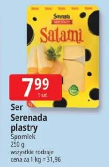 Ser Serenada plastry Spomlek