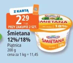 Śmietana 12%/18% Piątnica