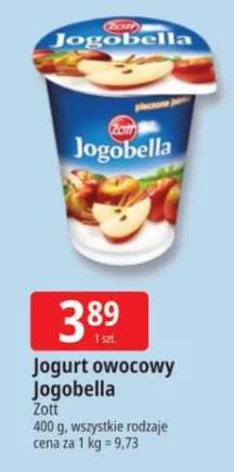 Jogurt owocowy Jogobella Zott