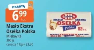 Masło Ekstra Osełka Polska Mlekovita