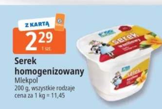 Serek homogenizowany Mlekpol