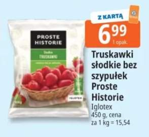 Truskawki słodkie bez szypułek Proste Historie Iglotex