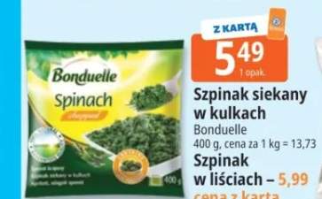Szpinak w liściach Bonduelle
