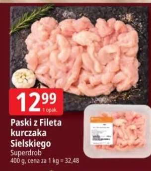 Paski z Fileta kurczaka Sielskiego Superdrob