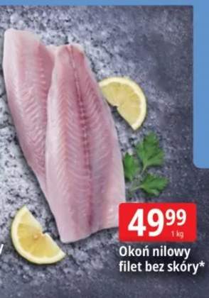 Okoń nilowy filet bez skóry