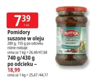 Pomidory suszone w oleju Rustica 280g